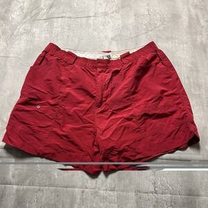 AFTCO Men's Shorts Size 46 Red  The Original Fishing Short Nylon Performance